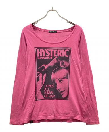 [美品]Hysteric Glamour リッププリント長袖カットソー 中古・古着通販】Hysteric Glamour (ヒステリックグラマー) ガール