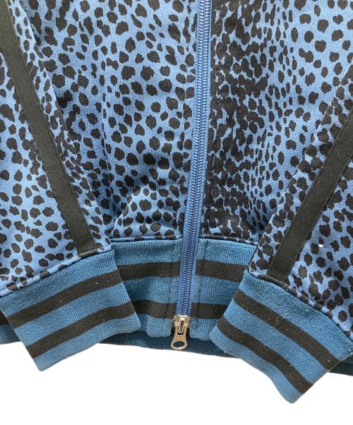 Hysteric Glamour（ヒステリックグラマー）Hysteric Glamour (ヒステリックグラマー) レオパード柄トラックジャケット ブルー サイズ:FREEの古着・服飾アイテム