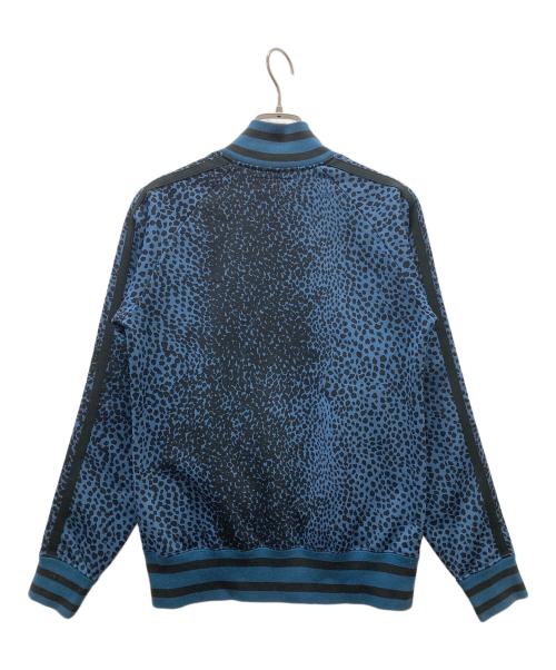 Hysteric Glamour（ヒステリックグラマー）Hysteric Glamour (ヒステリックグラマー) レオパード柄トラックジャケット ブルー サイズ:FREEの古着・服飾アイテム