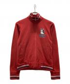 Hysteric Glamourヒステリックグラマー）の古着「デビルヒスガール トラックジャケット」｜レッド