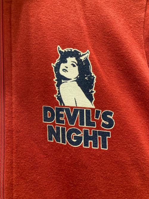 Hysteric Glamour（ヒステリックグラマー）Hysteric Glamour (ヒステリックグラマー) デビルヒスガール トラックジャケット レッド サイズ:FREEの古着・服飾アイテム