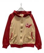Hysteric Glamourヒステリックグラマー）の古着「VIXENGIRL ヴィクセンガールパーカー」｜レッド