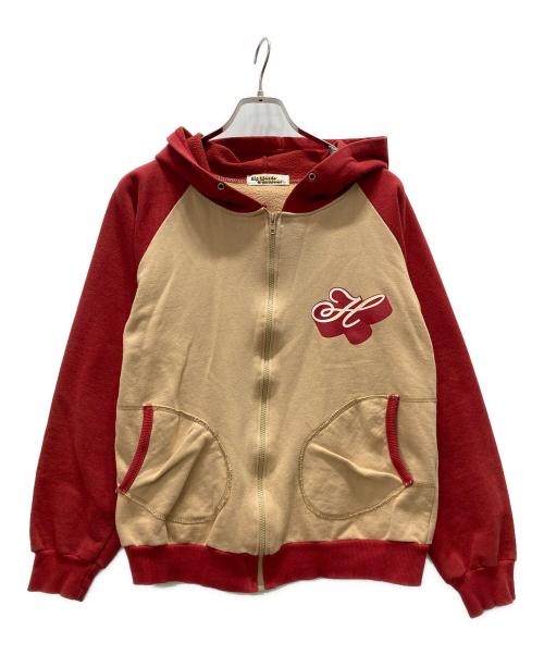 Hysteric Glamour（ヒステリックグラマー）Hysteric Glamour (ヒステリックグラマー) VIXENGIRL ヴィクセンガールパーカー レッド サイズ:FREEの古着・服飾アイテム