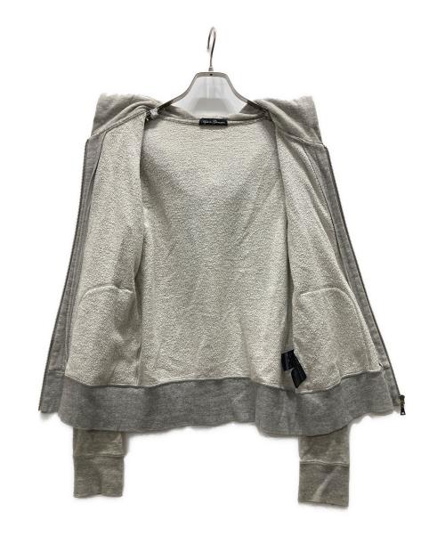 Hysteric Glamour（ヒステリックグラマー）Hysteric Glamour (ヒステリックグラマー) ガールバックプリントパーカー グレー サイズ:FREEの古着・服飾アイテム