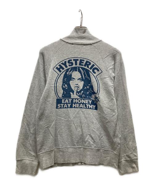 Hysteric Glamour（ヒステリックグラマー）Hysteric Glamour (ヒステリックグラマー) スウェットジャケット グレー サイズ:FREEの古着・服飾アイテム