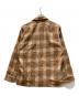 PENDLETON (ペンドルトン) USA製チェックネルシャツ ブラウン サイズ:M：5000円
