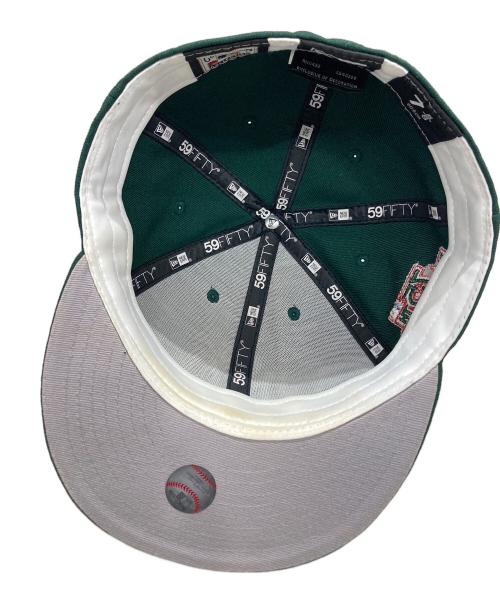 New Era（ニューエラ）New Era (ニューエラ) 75周年記念 キャップ グリーン サイズ:7 5/8(60.6cm)の古着・服飾アイテム