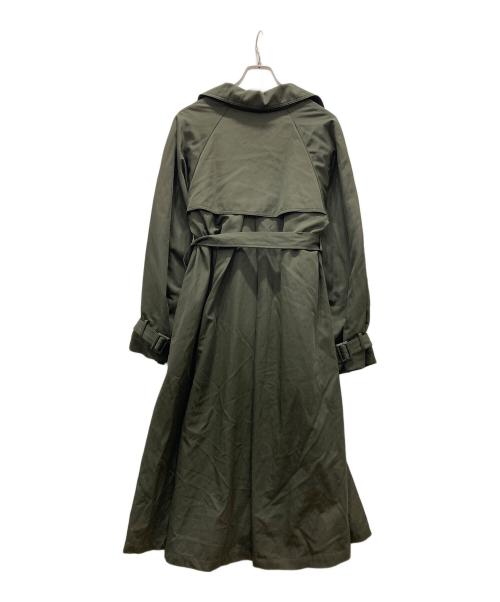 mystic（ミスティック）mystic (ミスティック) ボアベスト付トレンチコート グリーン サイズ:1の古着・服飾アイテム