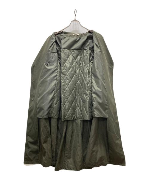 mystic（ミスティック）mystic (ミスティック) ボアベスト付トレンチコート グリーン サイズ:1の古着・服飾アイテム