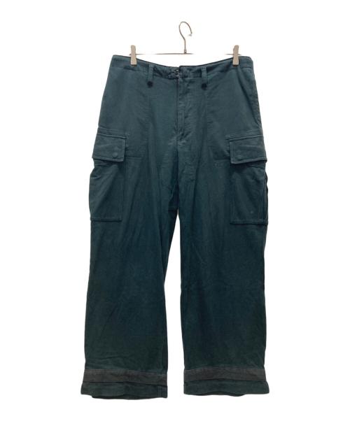POLO RALPH LAUREN（ポロ・ラルフローレン）POLO RALPH LAUREN (ポロ・ラルフローレン) 細畝 コーデュロイカーゴパンツ グリーン サイズ:Lの古着・服飾アイテム