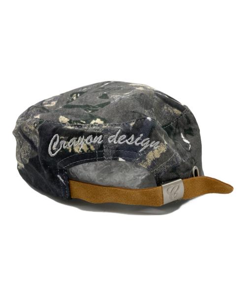 6cRAyon（シックスクレヨン）6cRAyon (シックスクレヨン) ワークキャップ グレーの古着・服飾アイテム