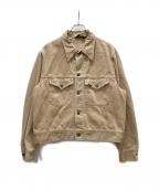 LEEリー）の古着「USA製 モールスキントラッカージャケット」｜ベージュ
