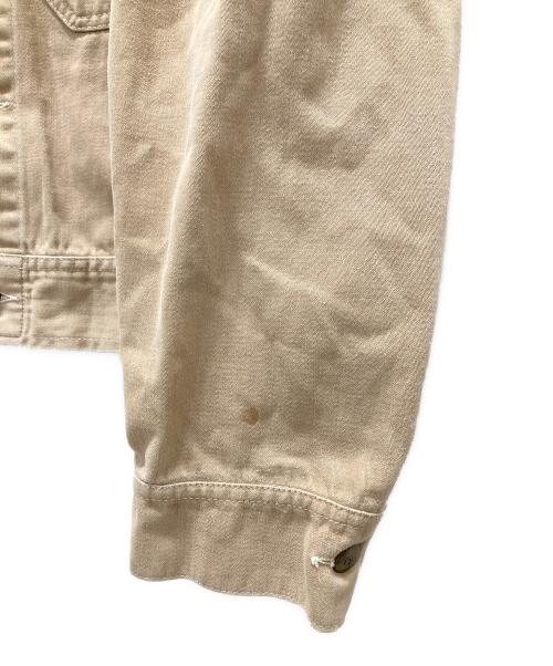 LEE（リー）LEE (リー) USA製 モールスキントラッカージャケット ベージュ サイズ:XLの古着・服飾アイテム