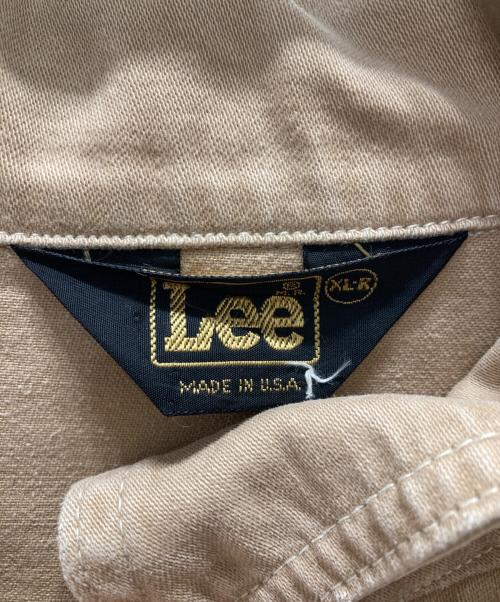 LEE（リー）LEE (リー) USA製 モールスキントラッカージャケット ベージュ サイズ:XLの古着・服飾アイテム