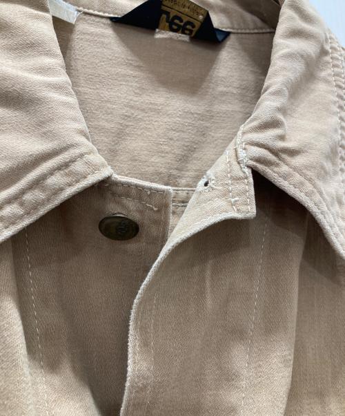 LEE（リー）LEE (リー) USA製 モールスキントラッカージャケット ベージュ サイズ:XLの古着・服飾アイテム