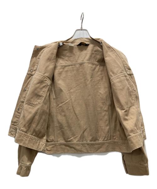 LEE（リー）LEE (リー) USA製 モールスキントラッカージャケット ベージュ サイズ:XLの古着・服飾アイテム