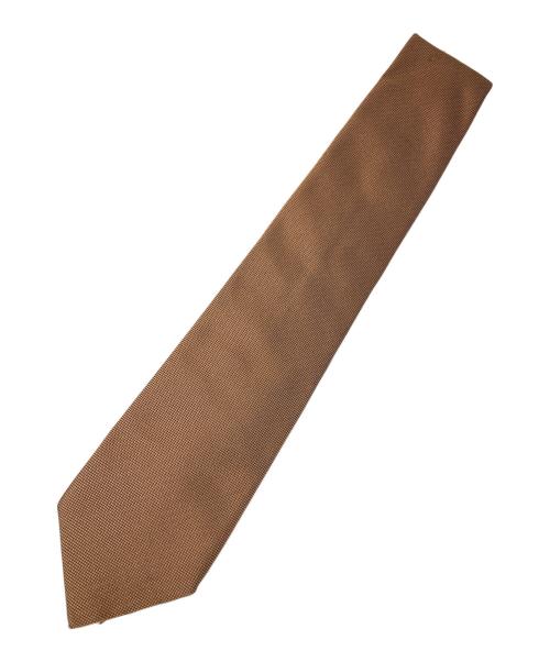 PAUL SMITH（ポールスミス）Paul Smith (ポールスミス) ソリッドカラー タイ ブラウン サイズ:記載無しの古着・服飾アイテム