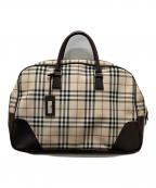 BURBERRYバーバリー）の古着「ノヴァチェックブリーフバッグ」｜ベージュ