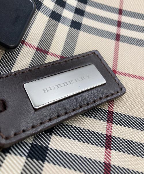 BURBERRY（バーバリー）BURBERRY (バーバリー) ノヴァチェックブリーフバッグ ベージュの古着・服飾アイテム