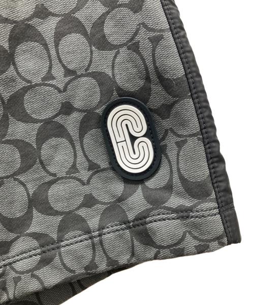 COACH（コーチ）COACH (コーチ) シグネチャーハーフパンツ ブラック サイズ:Sの古着・服飾アイテム