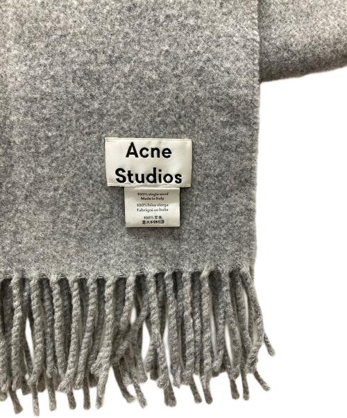 Acne studios（アクネ ストゥディオス）Acne studios (アクネ ストゥディオス) マフラー グレーの古着・服飾アイテム