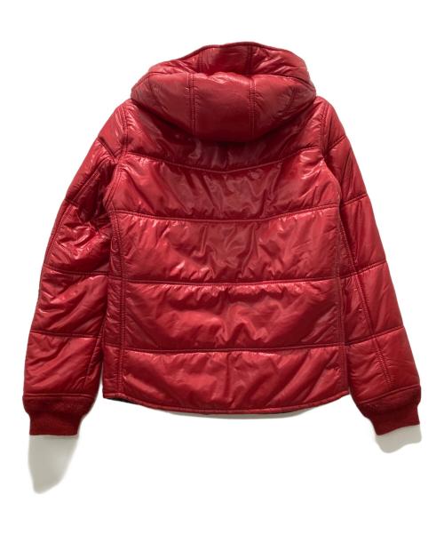 Hysteric Glamour（ヒステリックグラマー）Hysteric Glamour (ヒステリックグラマー) ワッペン中綿ジャケット レッド サイズ:Sの古着・服飾アイテム