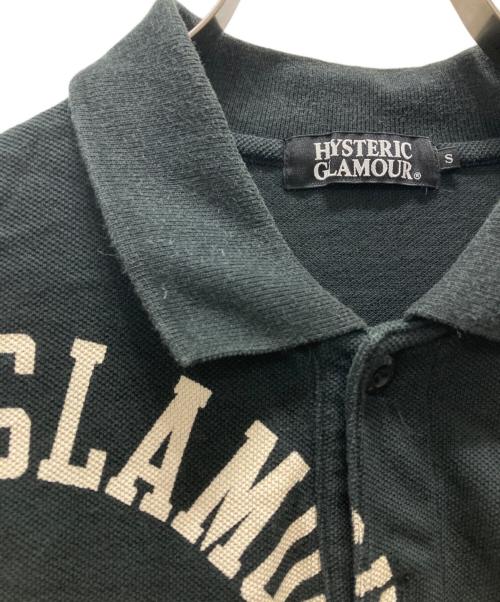 Hysteric Glamour（ヒステリックグラマー）Hysteric Glamour (ヒステリックグラマー) ポロシャツ ブラック サイズ:Sの古着・服飾アイテム
