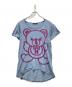 Hysteric Glamour（ヒステリックグラマー）の古着「ベアープリントTシャツ」｜ネイビー