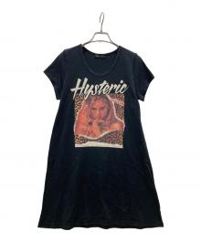 Hysteric Glamour（ヒステリックグラマー）の古着「カットソーワンピース」｜ブラック