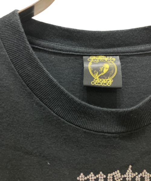 Hysteric Glamour（ヒステリックグラマー）Hysteric Glamour (ヒステリックグラマー) スパンコール付Tシャツ ブラック サイズ:Mの古着・服飾アイテム