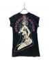 Hysteric Glamour（ヒステリックグラマー）の古着「プリントTシャツ」｜ブラック