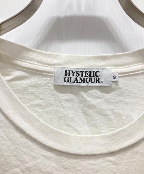 Hysteric Glamour（ヒステリックグラマー）Hysteric Glamour (ヒステリックグラマー) プリントTシャツ ホワイト サイズ:Sの古着・服飾アイテム
