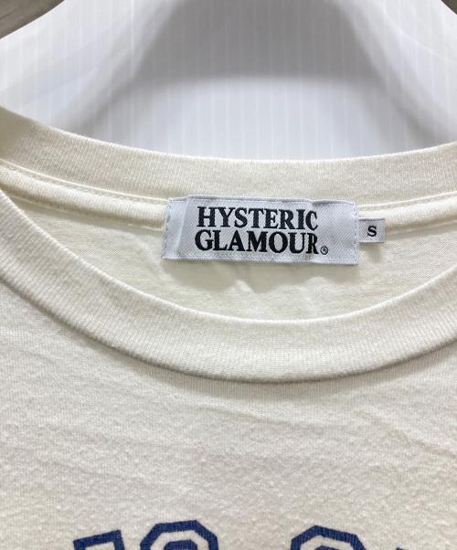Hysteric Glamour（ヒステリックグラマー）Hysteric Glamour (ヒステリックグラマー) プリントTシャツ ホワイト サイズ:Sの古着・服飾アイテム
