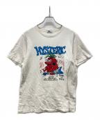 Hysteric Glamourヒステリックグラマー）の古着「刺繍Tシャツ」｜ホワイト