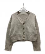 MACPHEEマカフィー）の古着「ラムカシミヤ Ｖネックカーディガン」｜グレー