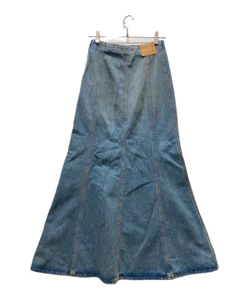 haikure（ハイクル）haikure (ハイクル) デニムスカート インディゴ サイズ:25の古着・服飾アイテム