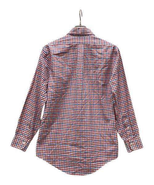 BROOKS BROTHERS（ブルックスブラザーズ）BROOKS BROTHERS (ブルックスブラザーズ) ボタンダウンチェックシャツ レッド サイズ:Sの古着・服飾アイテム