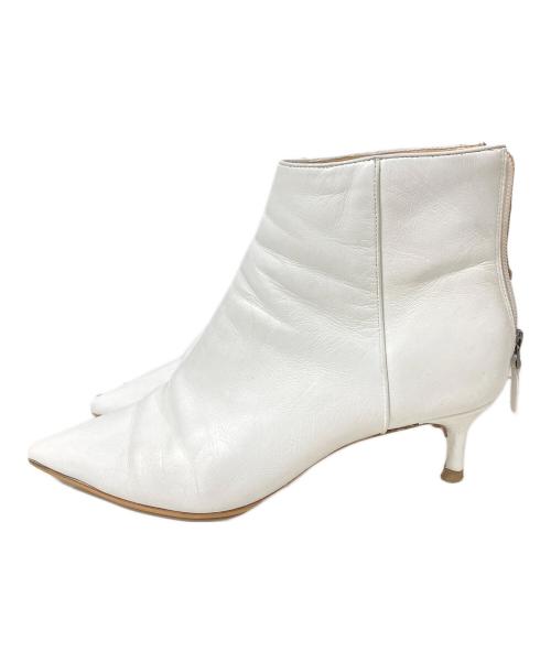 Alexandre Birman（アレクサンドルバーマン）Alexandre Birman (アレクサンドルバーマン) ヒールブーツ ホワイト サイズ:23の古着・服飾アイテム