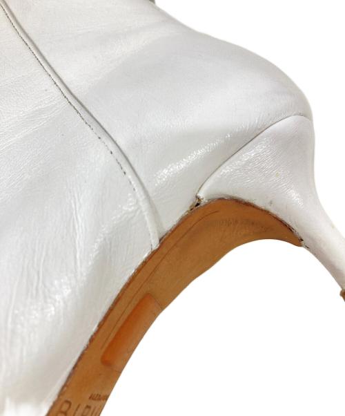 Alexandre Birman（アレクサンドルバーマン）Alexandre Birman (アレクサンドルバーマン) ヒールブーツ ホワイト サイズ:23の古着・服飾アイテム