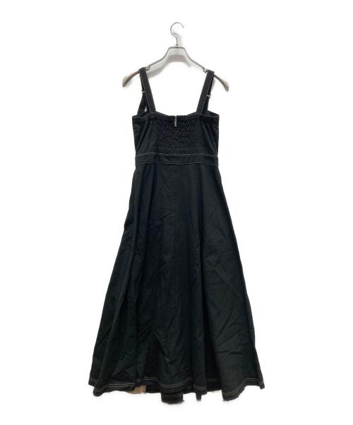 Ample（アンプル）Ample (アンプル) ノースリーブワンピース ブラック サイズ:Mの古着・服飾アイテム