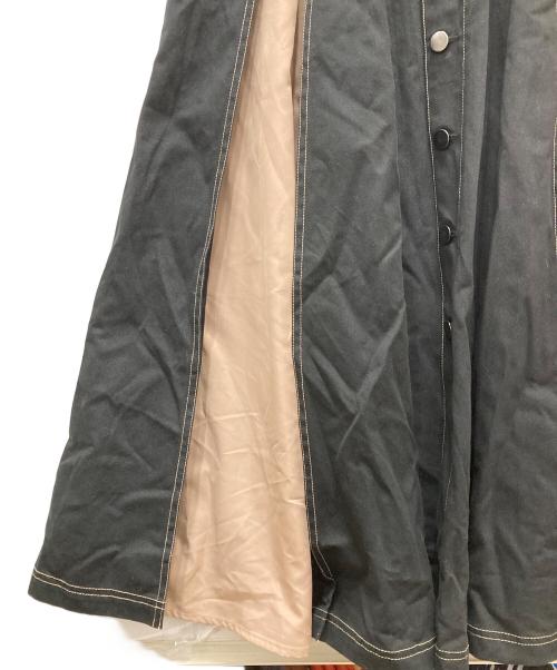 Ample（アンプル）Ample (アンプル) ノースリーブワンピース ブラック サイズ:Mの古着・服飾アイテム