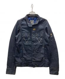 G-STAR RAW（ジースターロゥ）の古着「モータージャケット」｜ブラック