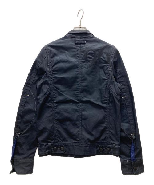 G-STAR RAW（ジースターロゥ）G-STAR RAW (ジースターロゥ) モータージャケット ブラック サイズ:XSの古着・服飾アイテム