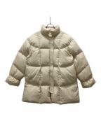 TODAYFULトゥデイフル）の古着「スタンドカラーダウンジャケット/Standcollar Down Jacket」｜ベージュ