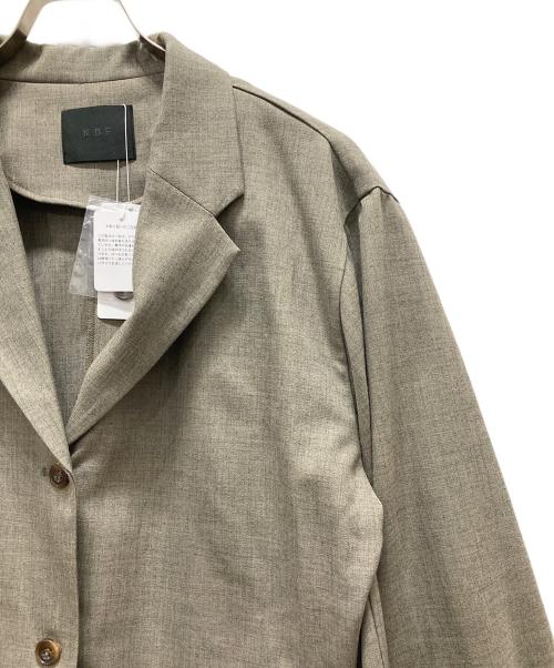 KBF（ケービーエフ）KBF (ケービーエフ) レイヤードデザインジャケット ブラウン サイズ:Oneの古着・服飾アイテム