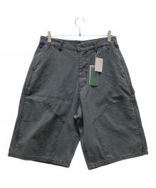 WHIMSIC（ウィムジック）の古着「ダブルニーペインターショーツ」｜グレー