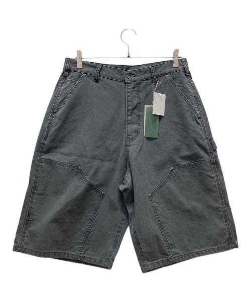 WHIMSIC（ウィムジック）WHIMSIC (ウィムジック) ダブルニーペインターショーツ グレー サイズ:2の古着・服飾アイテム