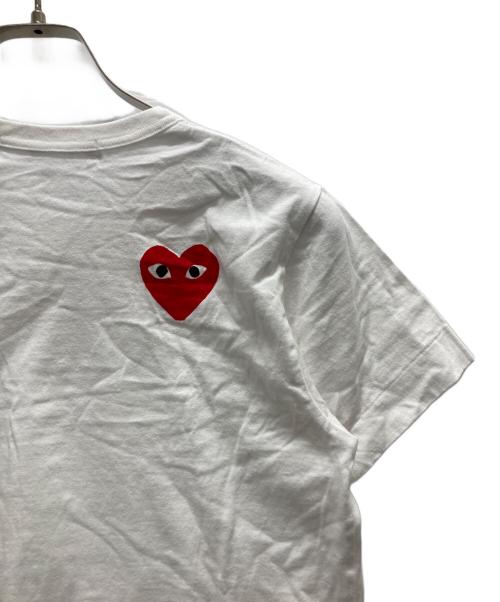 PLAY COMME des GARCONS（プレイコムデギャルソン）PLAY COMME des GARCONS (プレイコムデギャルソン) THE NORTH FACE (ザ ノース フェイス) Play together TEE ホワイト サイズ:Ⅼの古着・服飾アイテム