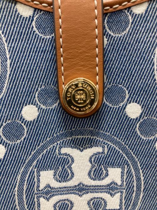 TORY BURCH（トリーバーチ）TORY BURCH (トリーバーチ) スマホショルダーバッグ インディゴの古着・服飾アイテム