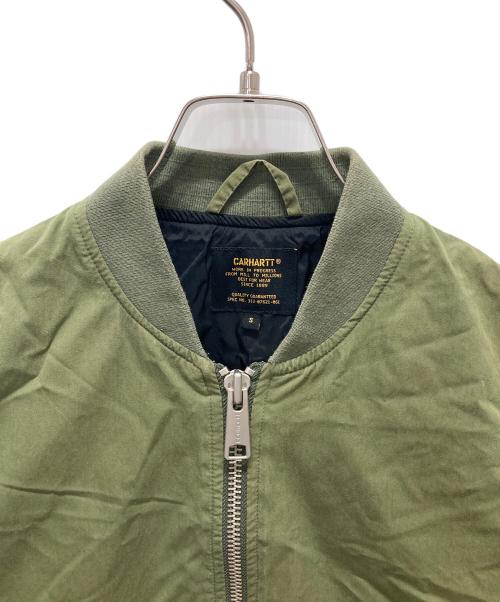CarHartt（カーハート）CarHartt (カーハート) ADAMS JACKET オリーブ サイズ:Sの古着・服飾アイテム